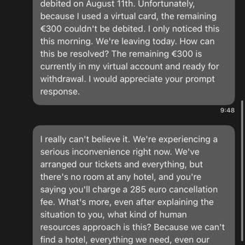 Bilgilendirme Yapılmadan Rezervasyonum İptal Edildi, Haksız Ücret Kesildi