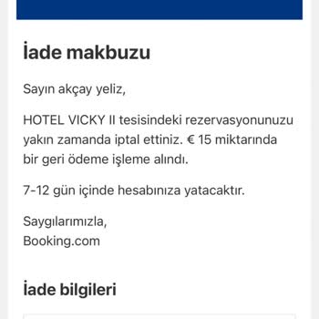 Bilgilendirme Yapılmadan Rezervasyonum İptal Edildi, Haksız Ücret Kesildi