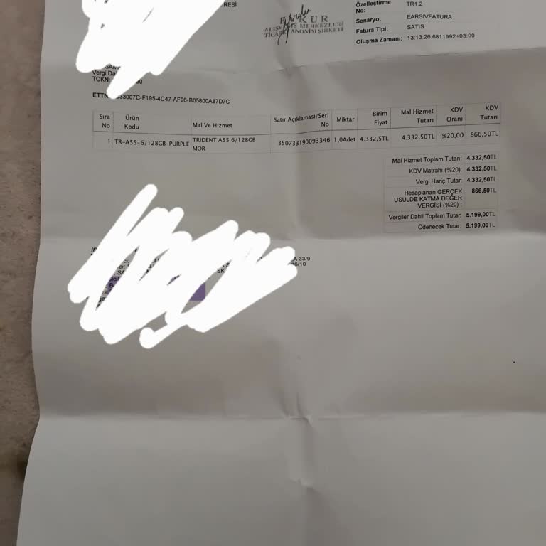 Garanti Kapsamında Ücret Talebi Ve Kötü Müşteri Hizmeti