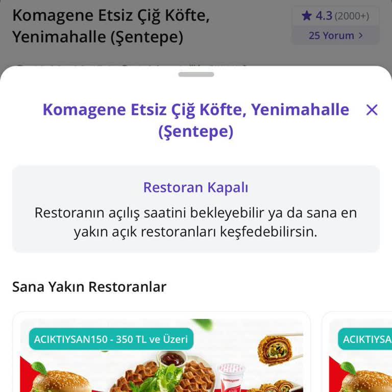 Geç Teslimat Ve İptal Sonrası Ücret İadesi Sorunu: Getir Komagene Şentepe Şubesi