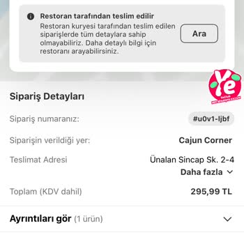 Saatlerce Teslim Edilmeyen Sipariş Ve İptal Edilemeyen İşlem Nedeniyle Mağduriyet