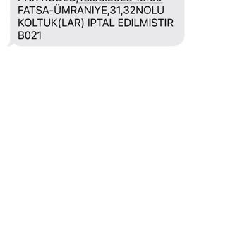 Bilet Onaylandıktan Sonra İptal Edildi, Ekstra Ücret Ödedim