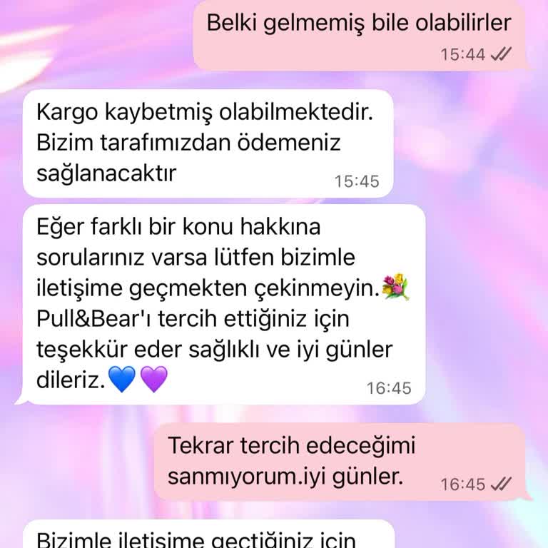 Teslim Edilmeyen Sipariş Ve Destek Eksikliğiyle Yaşanan Hayal Kırıklığı