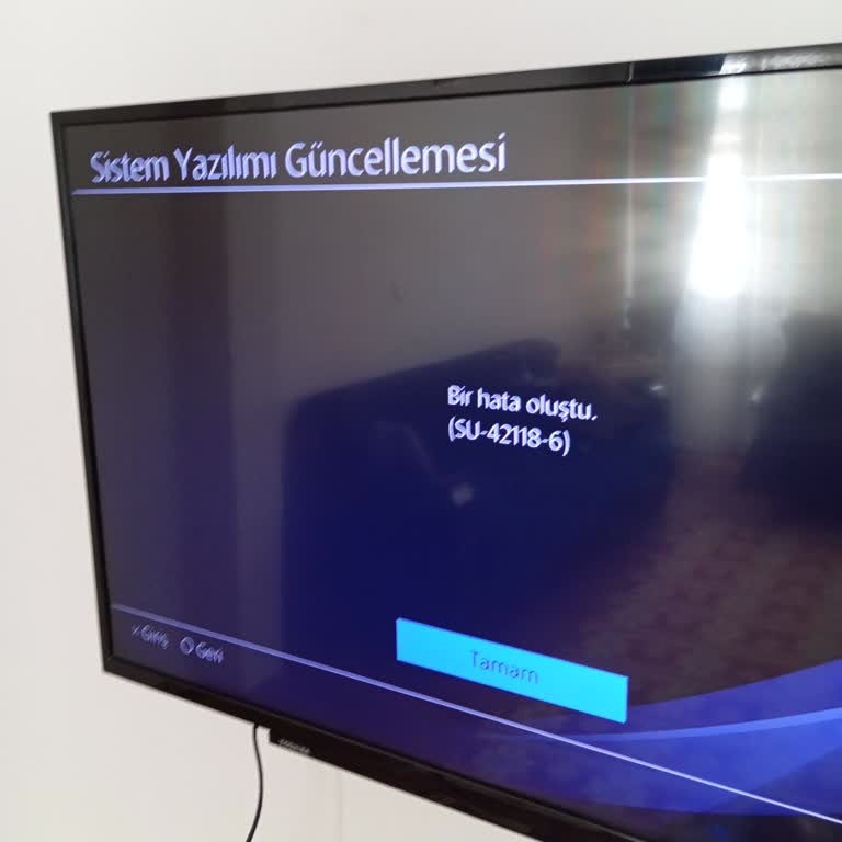 PlayStation 4 Güncellemesinde Tekrar Eden Hata Kodu Sorunu