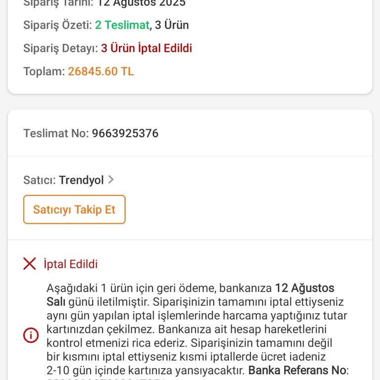 Yanlış Fiyat Gerekçesiyle Siparişimin İptal Edilmesi Ve Mağduriyet