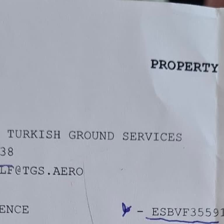 Kayıp Bagajım İçin Bilgi Ve Çözüm Bekliyorum!