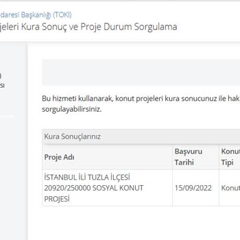 TOKİ Tuzla Projesi Tercihim Dikkate Alınmadan Arnavutköy Projesine Atandım, Mağduriyetimin Giderilmesini Talep Ediyorum