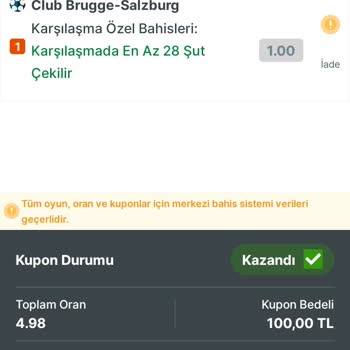 Kazanan Kuponlara Eksik Ödeme Yapılması Ve Müşteri Hizmetlerinden Yanıt Alınamaması