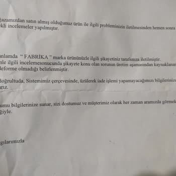 Aldığım Ayakkabı 1 Haftada Bozuldu, Boyner Değişim Yapmadı