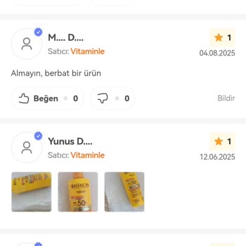 Aldığım Güneş Spreyi Cildimde Yanıklara Sebep Oldu, Ürün Orijinalliği Ve Satıcı Denetlensin