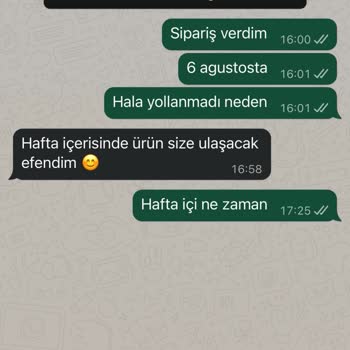 Siparişim Gönderilmedi, İletişim Kurulamıyor Ve Yorumlarım Siliniyor