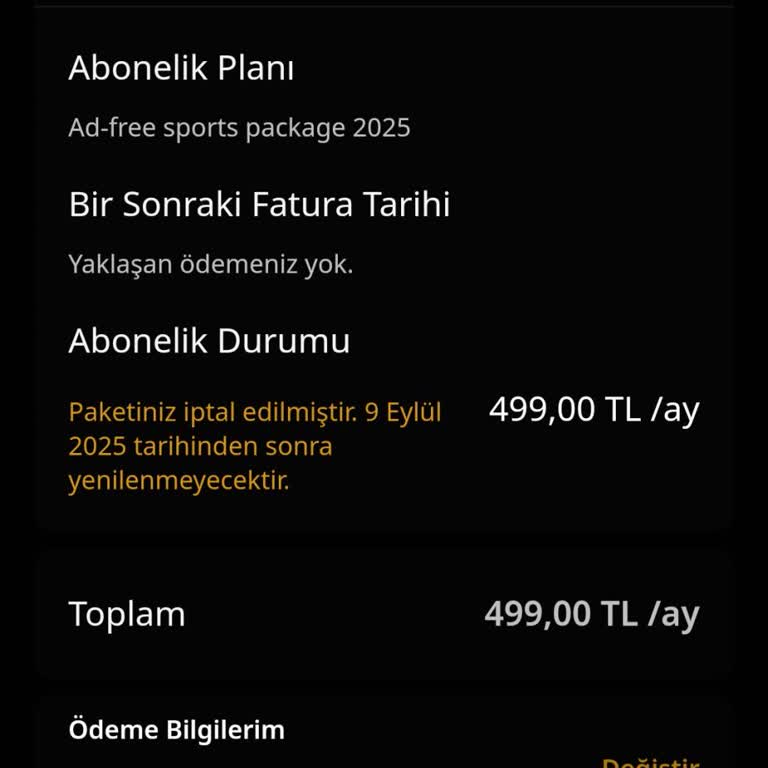 Exxen Sports Paketiyle İzleyemediğim Fenerbahçe Maçı Ve Para İadesi Talebim