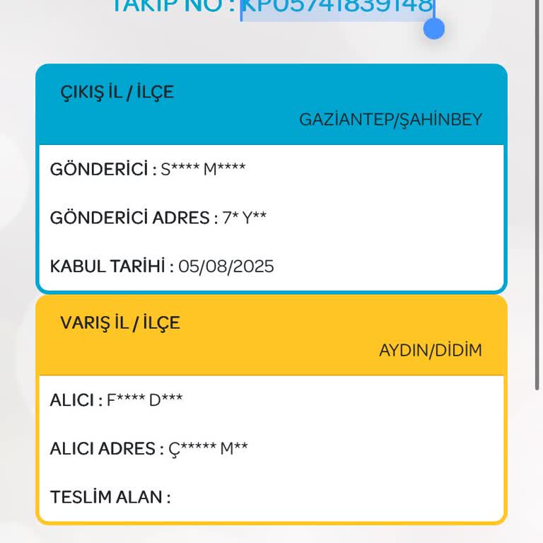 PTT Kargo Teslimat Gecikmesi Ve Müşteri Hizmetleri İlgisizliği