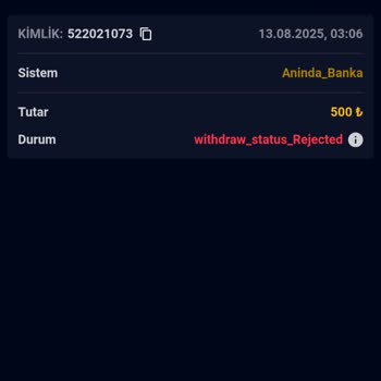 Kazandığım Tutar Haksız Sebeple Ödenmedi