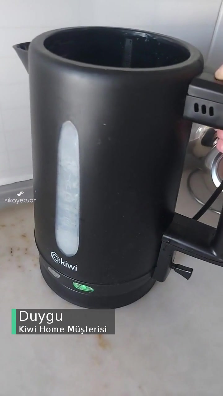 Kiwi Home Garantiye 3 Kez Gidip Düzelmeyen Çay Makinem! videonun kapak resmi