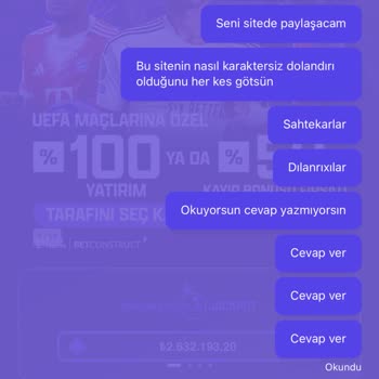 Yatırımlarımın Karşılığını Alamıyorum Ve Destek Yanıt Vermiyor