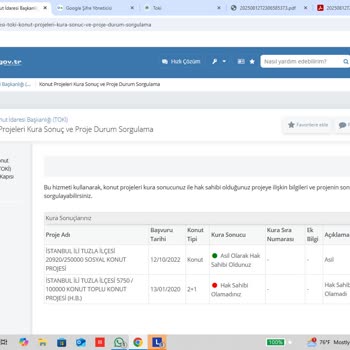 TOKİ Çekilişinde Yanlış Projeye Yönlendirilme Ve Mağduriyet