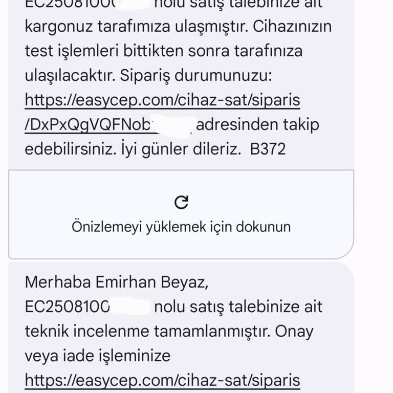 EasyCep Cihaz Değerlendirmesinde Haksız Fiyat Düşüşü Ve Gecikme
