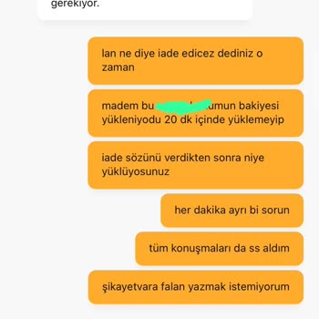 Yatırdığım Paraya Erişemiyorum, İade Talebim Karşılanmadı