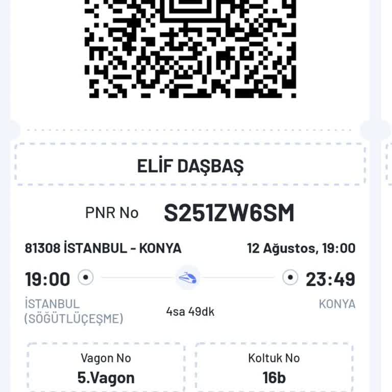 Acil Sağlık Durumu Nedeniyle Kaçırılan Tren İçin Anlayış Bekliyorum
