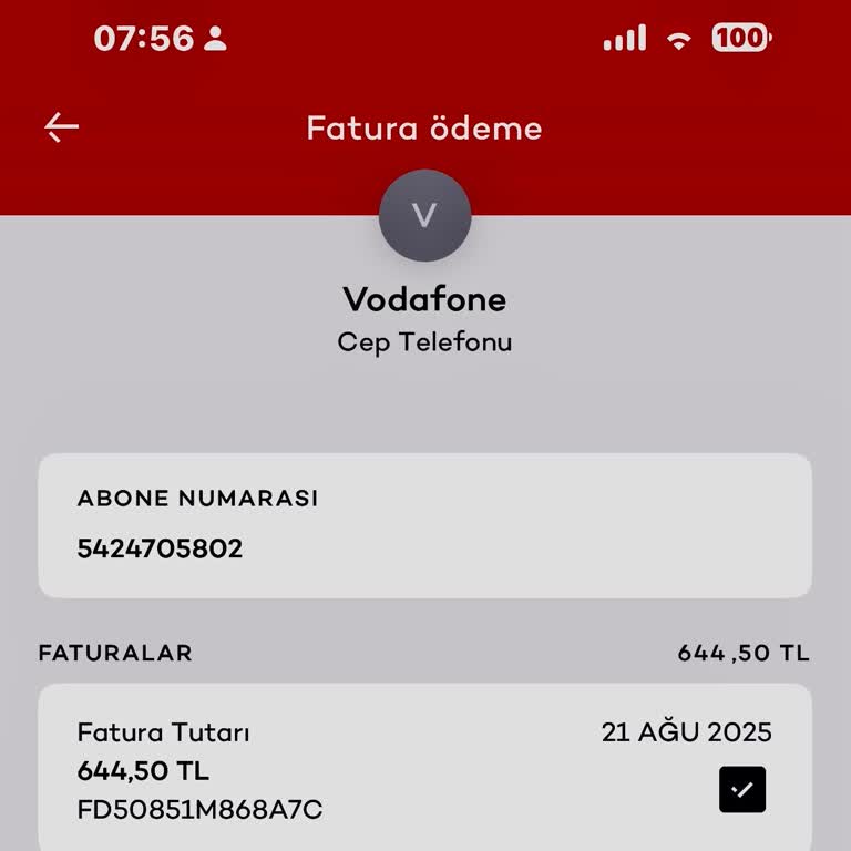Vodafone'dan Haksız Cayma Bedeli Ve Mağduriyet