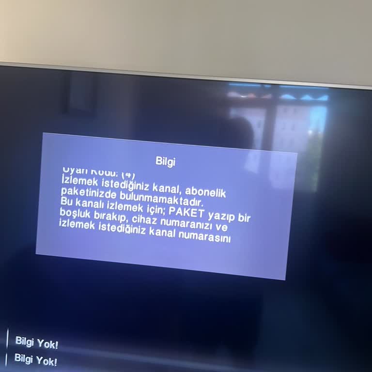 Aktivasyon Yapılmadan Ücret Talep Edilmesi Ve Kanalların Açılmaması