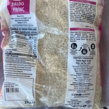 A101 Aldığım Pirinç Paketinden Böcek Ve Leke Çıktı Hijyen Sorunu Yaşadım