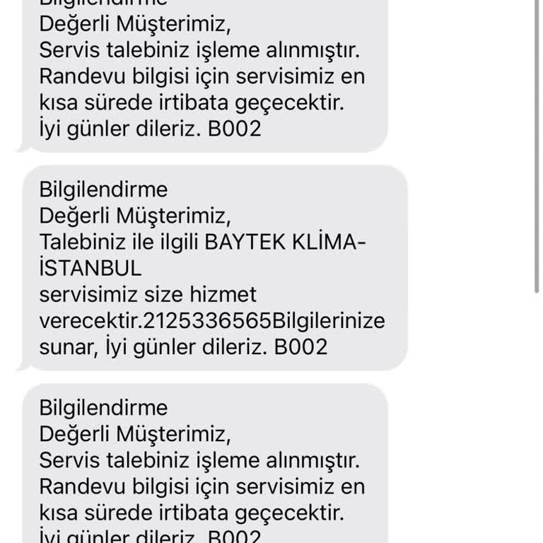 Daikin Yetkili Servisinden Randevu Ve İletişim Sorunu Nedeniyle Klima Montajı Gerçekleştirilemiyor
