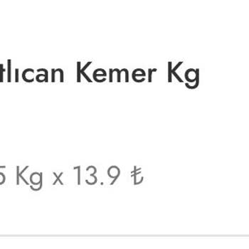 Şok Marketten Gelen Taze Olmayan Patlıcan Nedeniyle Ücret İadesi Talebim