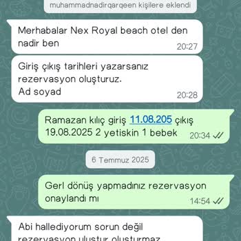 Otele Girişte Oda Yoktu Ücretim Ve Masraflarım İade Edilmedi