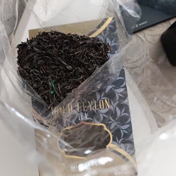 Çay Paketinde Plastik Parça Buldum Güvenim Sarsıldı