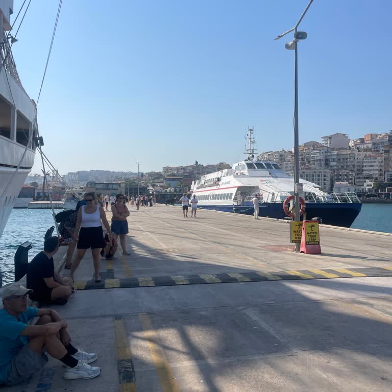 İDO Kuşadası-Samos Seferinde Uzun Gecikme Ve Yetersiz Bilgilendirme Nedeniyle Mağduriyet