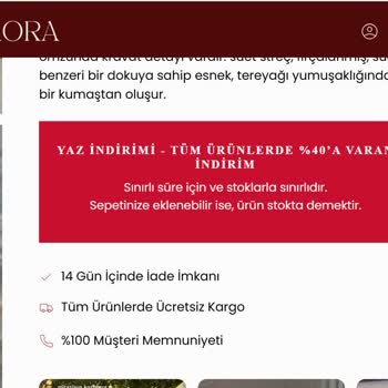 Yanıltıcı Bilgilendirme Ve Kalitesiz Ürün Nedeniyle İade Sorunu