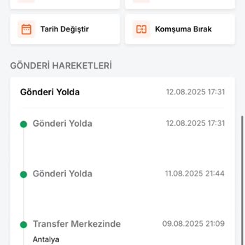 Trendyol Express Siparişim Teslim Edilmedi Ve Bilgilendirme Yapılmadı