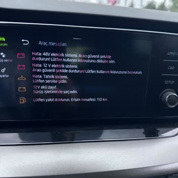 Skoda Octavia'da Tekrarlayan Motor Uyarıları Ve Garanti Sürecinde Çözüm Eksikliği