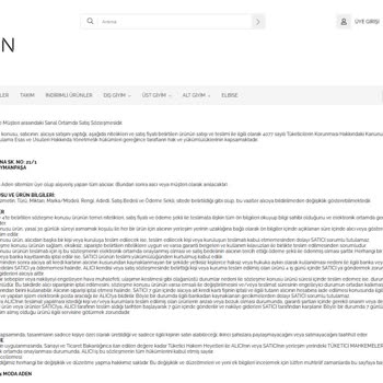 İade Hakkım Reddedildi Fatura Gönderilmedi Ürün Dar Ve Şeffaf Çıktı