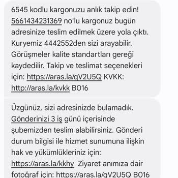 Teslim Edilmeyen Kargo Ve Yanıltıcı Teslimat Bildirimi Nedeniyle Mağduriyet