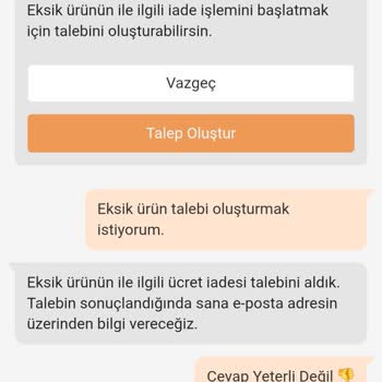 Bir Aydır Teslim Edilmeyen Ürün Ve Sürekli Oyalama