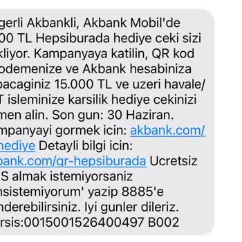 Hak Edilen Kampanya Çekim Teslim Edilmedi!