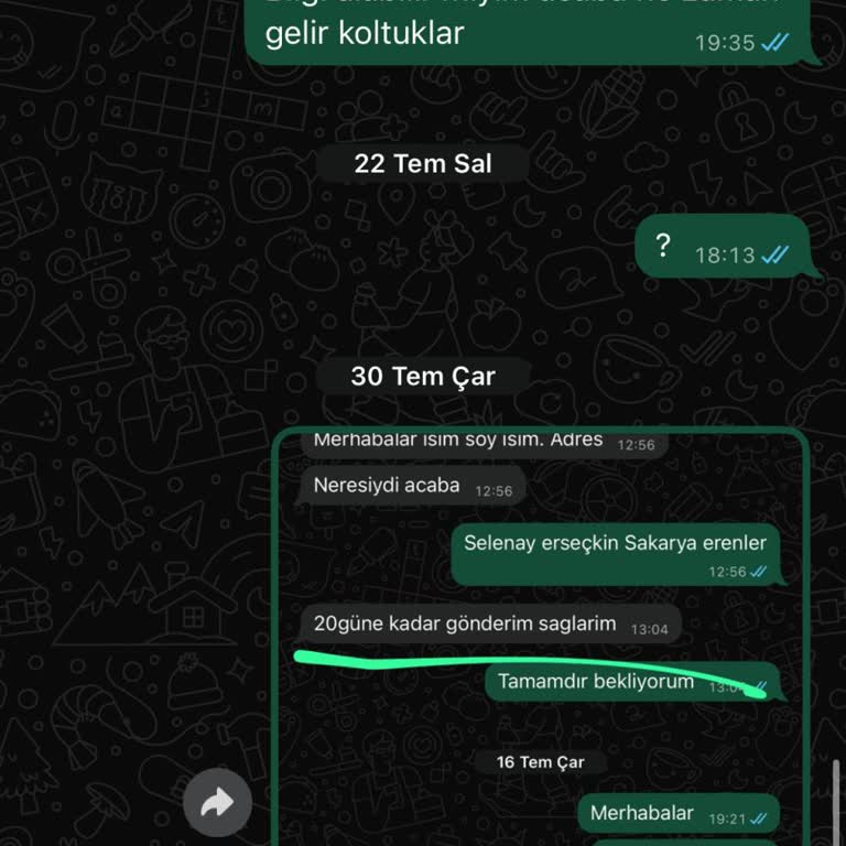 Düğünüm Öncesi Koltuk Takımı Teslim Edilmedi Mağaza Çözüm Sunmuyor