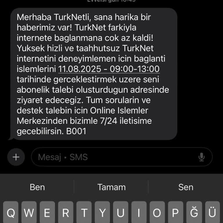 TurkNet Gigafiber Nakil Sürecinde Uzun Bekleyiş Ve Çözüm Eksikliği