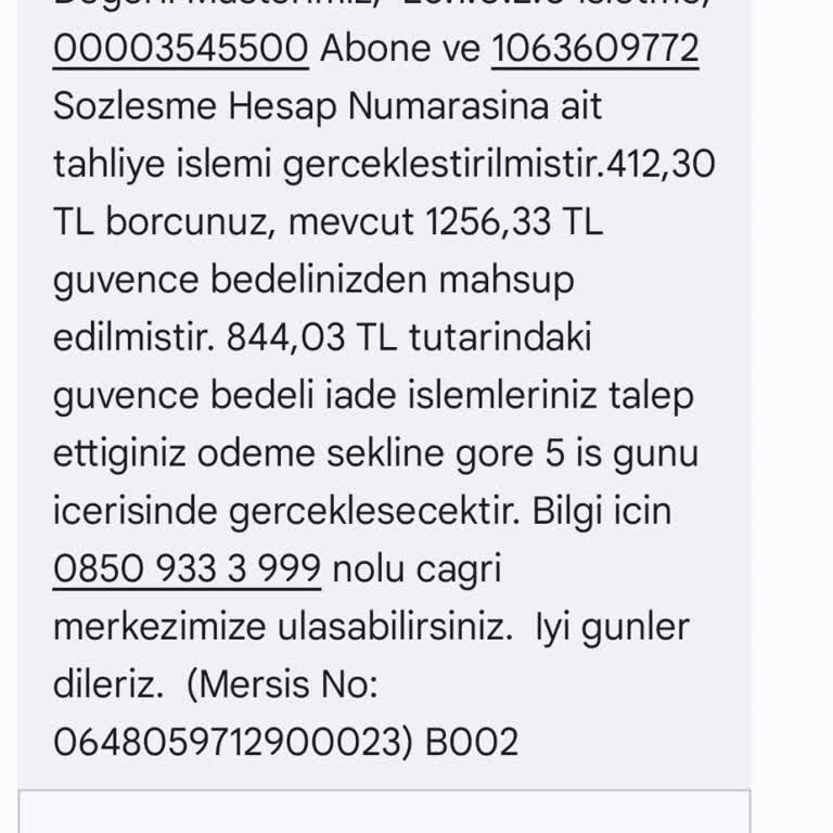 Güvence Bedelim Aylardır İade Edilmiyor Sürekli IBAN İsteniyor