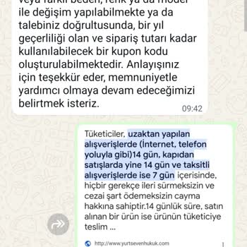 İade Talebim Reddedildi Ürün Fotoğraftakinden Farklı Ve Dar