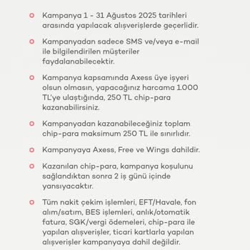 Akbank Kampanya Vaadini Yerine Getirmedi Chip-para Yüklenmedi