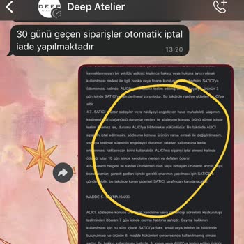 32 Gündür Teslim Edilmeyen Elbise Ve İade Yapılmayan Ücret Mağduriyeti