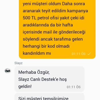 Kampanya Vaadi Olan 500 TL Yakıt Çeki 9 Gündür Teslim Edilmedi