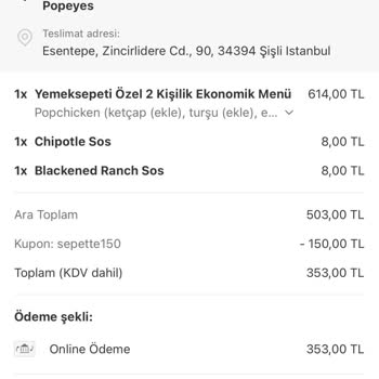 Saatlerce Beklenen Sipariş Ve Yetersiz Çözüm