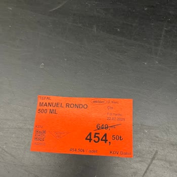 Kasada Etiket Fiyatından Yüksek Ücret Alındı, Çözüm Bekliyorum