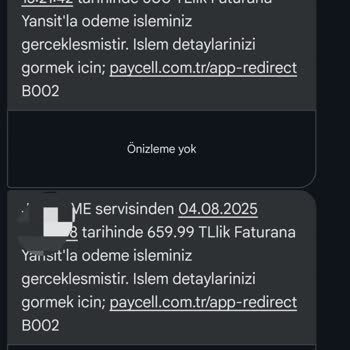Bilgim Dışında Yapılan 500 TL’lik İşlem Faturama Yansıtıldı