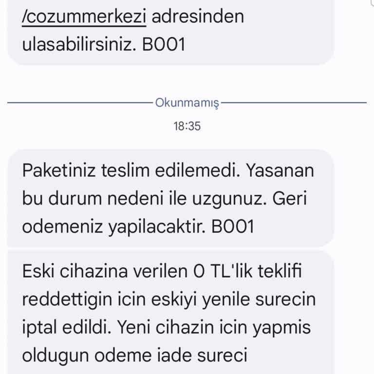 Eskiyi Yenile Kampanyasında Uygulama Hatasıyla Siparişim İptal Edildi, Mağdur Oldum